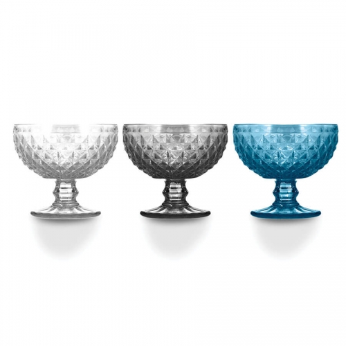 Taça de sobremesa de vidro 370ml