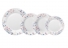 Pratos decorados opaline modelo 2