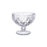 Taça de sobremesa de vidro diamante 370ml